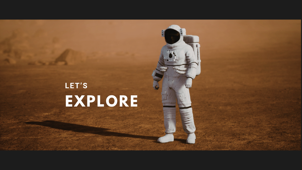 Let's Explore — standing at the threshold